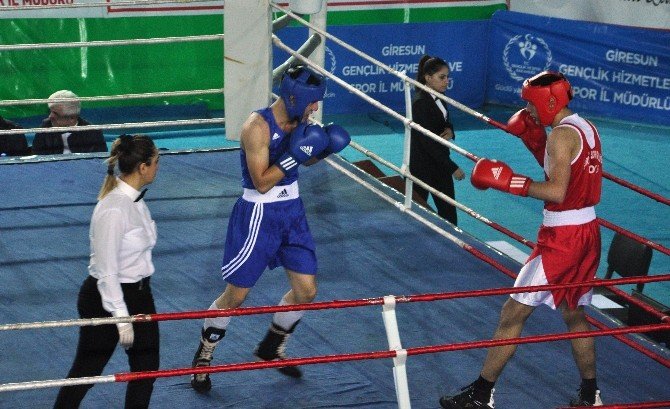 Giresun’da Boks Heyecanı