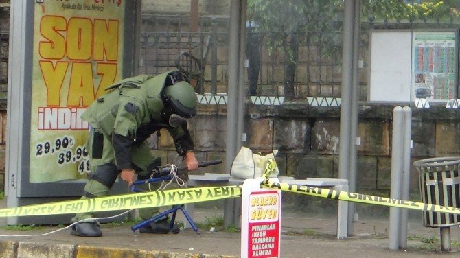 Giresun’da Şüpheli Çanta Paniği