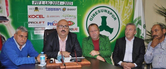 Giresunspor Mali Krizi Aşmaya Çalışıyor
