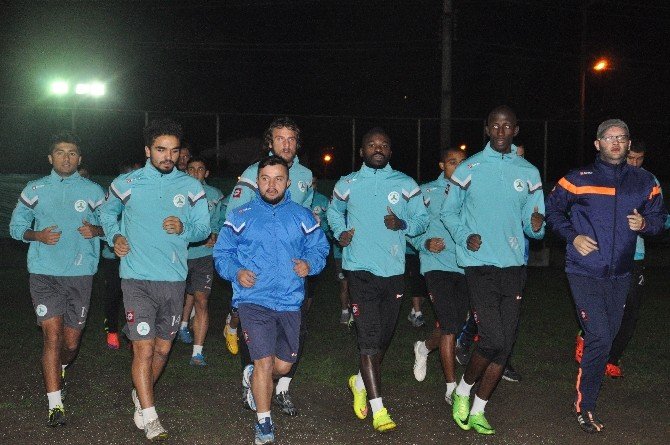 Giresunspor’da Karşıya Maçı Hazırlıkları Başladı
