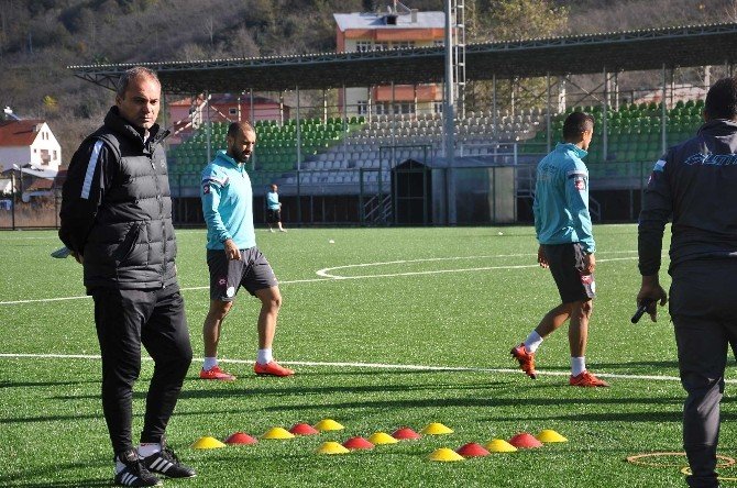 Giresunspor Kupa Ve Lig’de Oynayacağı Maçların Hazırlıklarına Başladı
