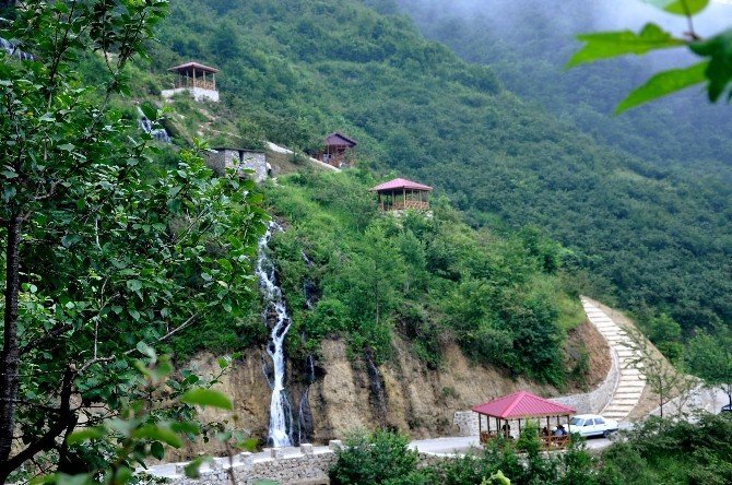 Giresun’daki Yedi Değirmenler Tabiat Parkı Ziyaretçilerini Bekliyor