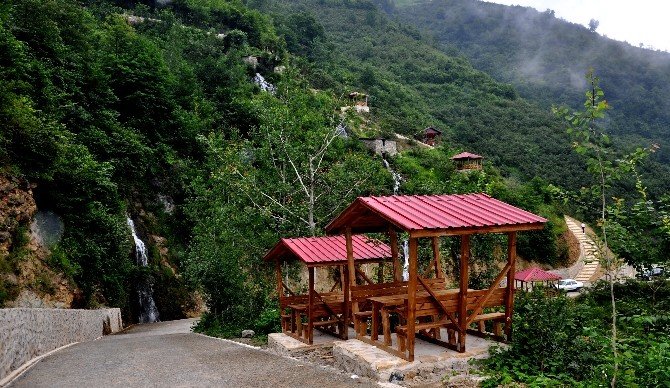 Giresun’daki Yedi Değirmenler Tabiat Parkı Ziyaretçilerini Bekliyor