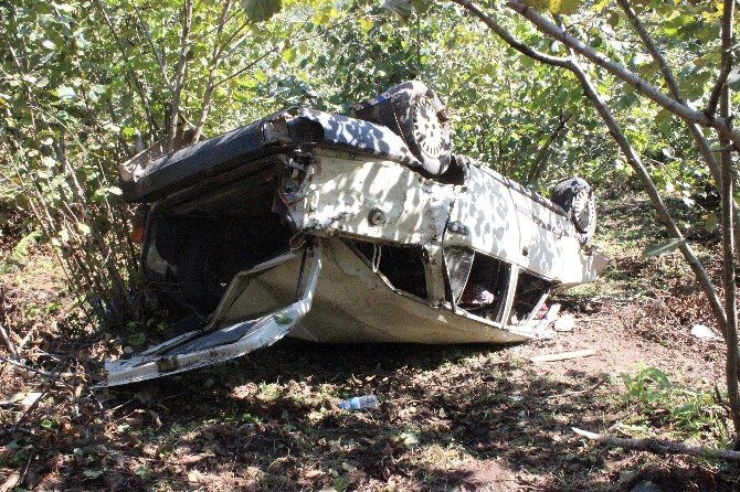 Giresun’da Trafik Kazası: 4 Yaralı