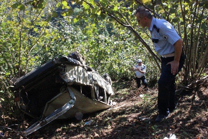 Giresun’da Trafik Kazası: 4 Yaralı