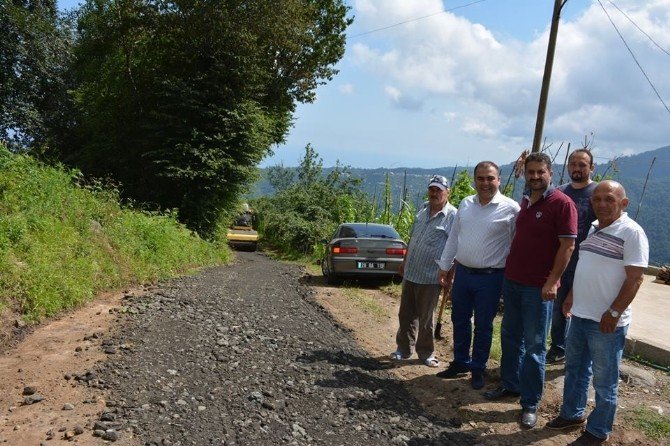 Görele Belediyesi’nden Yol Atağı