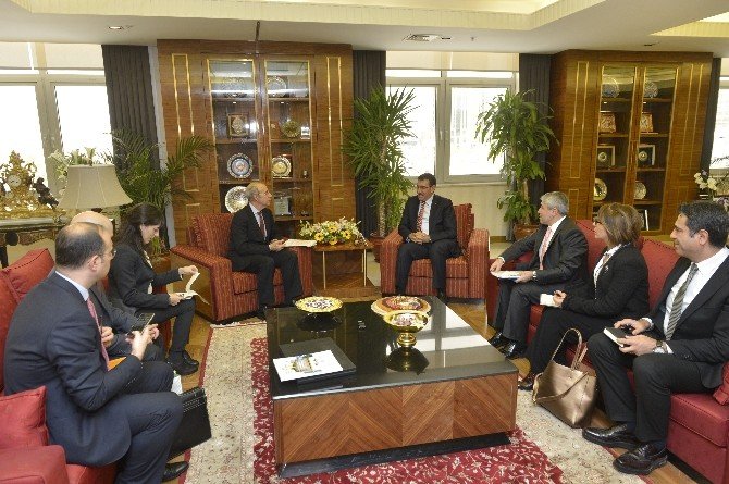 Bakan Tüfenkci, İtalya Büyükelçisi Mattiolo’yu Kabul Etti