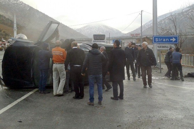 Gümüşhane’de Trafik Kazası: 4 Yaralı