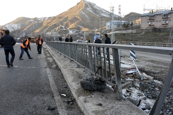 İki Köprü Arasından Harşit Çayı’na Uçtu