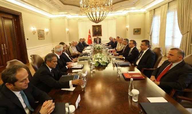 Çankaya Köşkü’nde Güvenlik Toplantısı