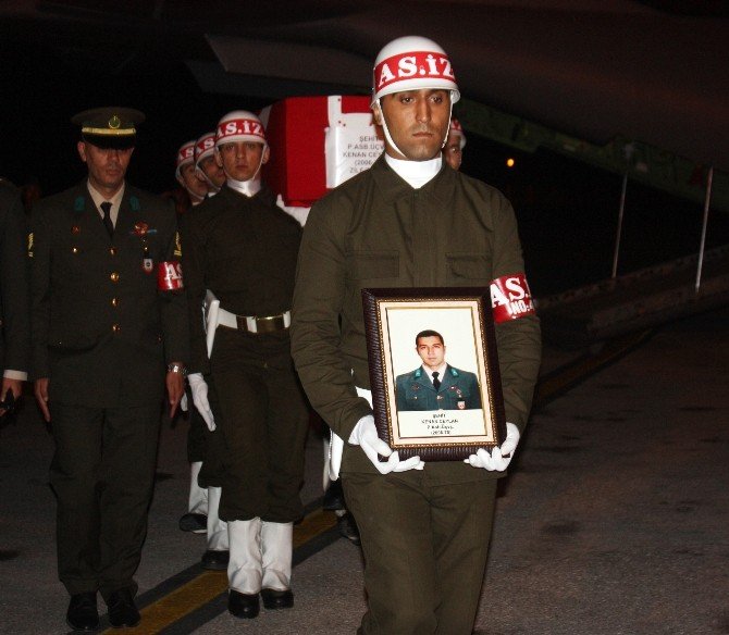 Şehit Astsubayın Cenazesi Tokat’ta