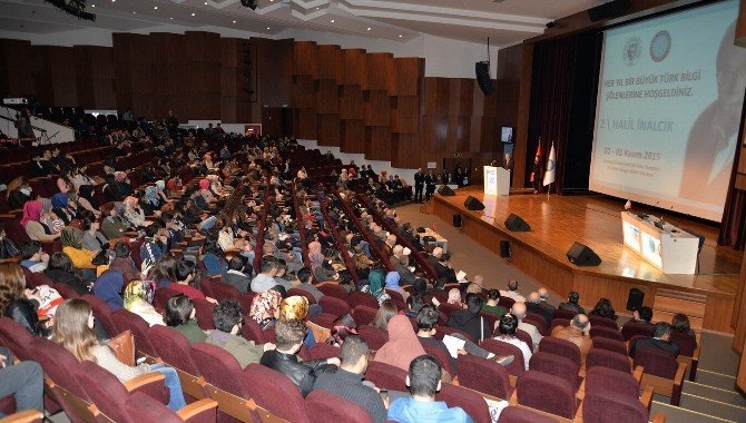 Tarihçilerin Kutbu İnalcık’ın Onuruna 100. Yıl Bilgi Şöleni