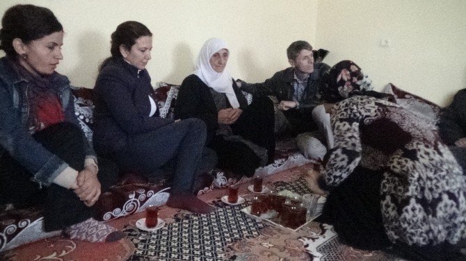 Hdp’li Irmak’tan Demir Ailesine Taziye Ziyareti