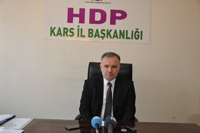Hdp Parti Sözcüsü Ve Kars Milletvekili Ayhan Bilgen Açıklamalarda Bulundu