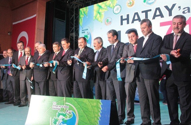 Orman Ve Su İşleri Bakanı Eroğlu Hatay’da