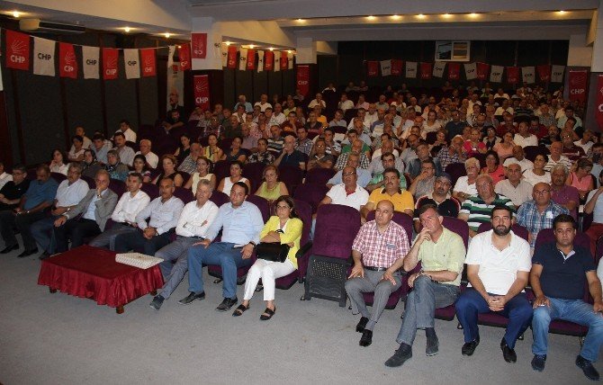Chp’li Vekiller İskenderun’da Koalisyon Görüşmelerini Anlattı