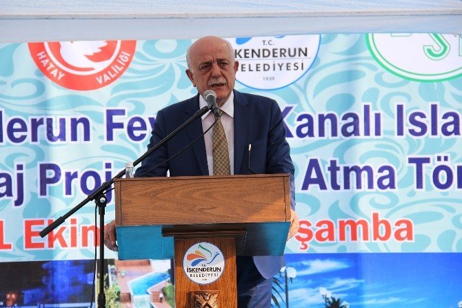Kktc’li Bakan Atun, İskenderun’da Temel Atma Törenine Katıldı