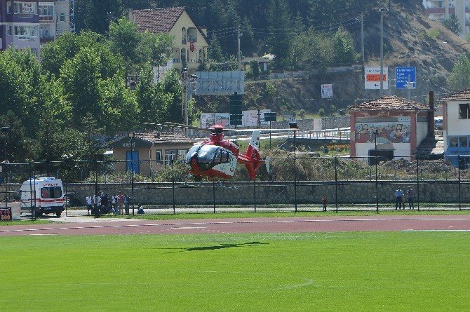 Hava Ambulansı Hasta Çocuğun İmdadına Yetişti