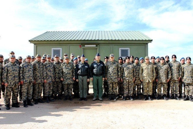 Hava Kuvvetleri Komutanı Ünal’dan, Suriye Sınırındaki Hawk Bataryası’na Ziyaret