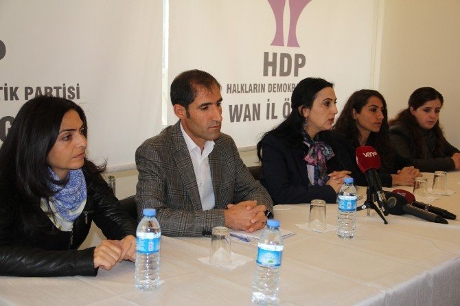 Hdp Eş Genel Başkanı Yüksekdağ Van’da