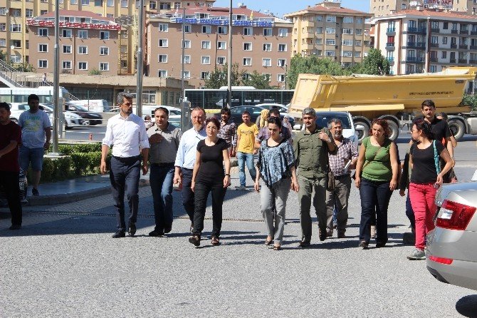 Hdp Eş Genel Başkanı Yüksekdağ, Güneş Erzurumluğlu’nu Ziyaret Etti