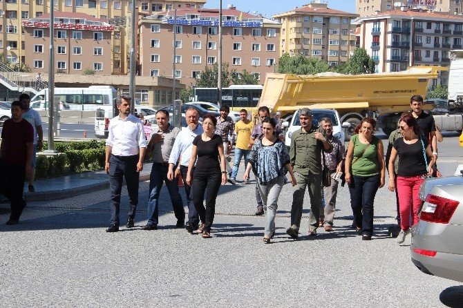 Hdp Eş Genel Başkanı Yüksekdağ, Güneş Erzurumluğlu’nu Ziyaret Etti