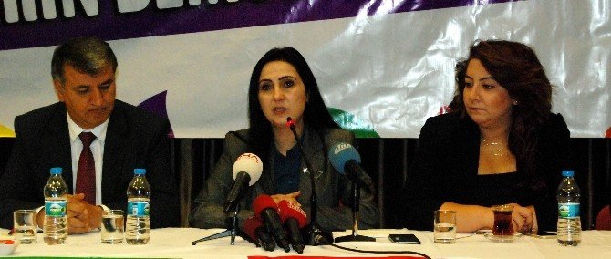 Hdp Eş Genel Başkanı Figen Yüksekdağ Gaziantep’te