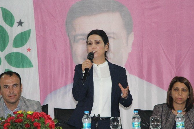 Hdp Eş Genel Başkanı Yüksekdağ, Şırnak’ta