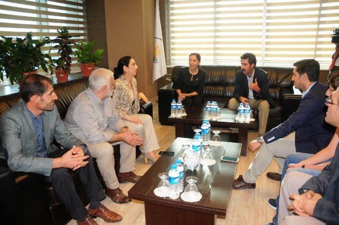 Hdp Ve Dbp Eş Genel Başkanları Van’da