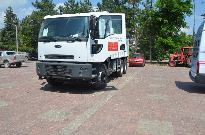 Tbb’den Bilecik Belediyesi’ne Hibe Araç