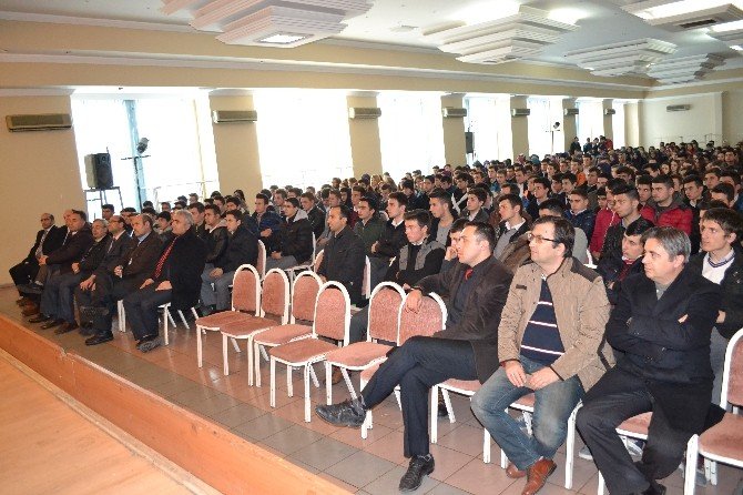 Öğrencilere Stresten Kurtulma Yolları Anlatıldı