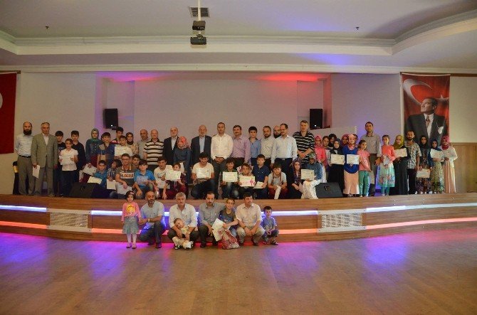 Yaz Kur’an Kursları Sona Erdi