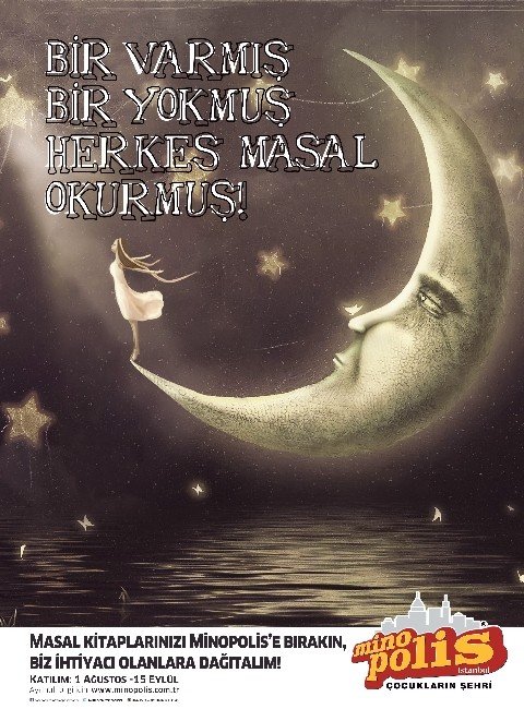 Her Çocuğa Masal Okutan Kampanya