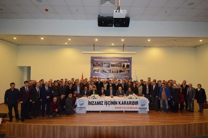 Ortahisar, Orbel İle İlk Toplu İş Sözleşmesini İmzaladı