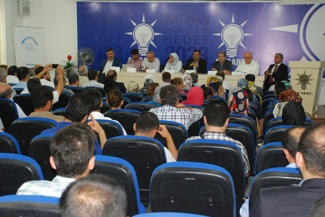 Ak Parti Heyeti Batman’da