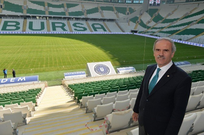 Büyükşehir Stadyumu Federasyonu Bekliyor