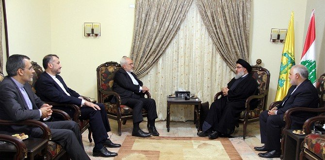 İran Dışişleri Bakanı Zarif, Hizbullah Lideri Nasrallah İle Görüştü