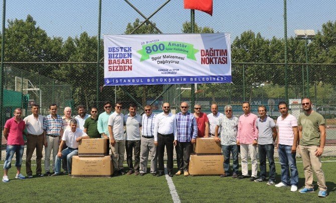 Amatör Spor Kulüplerine Malzeme Desteği