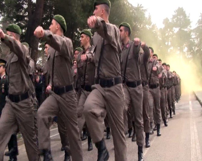 361’inci Kısa Dönem Yükümlülerin “Ant İçme Töreni”