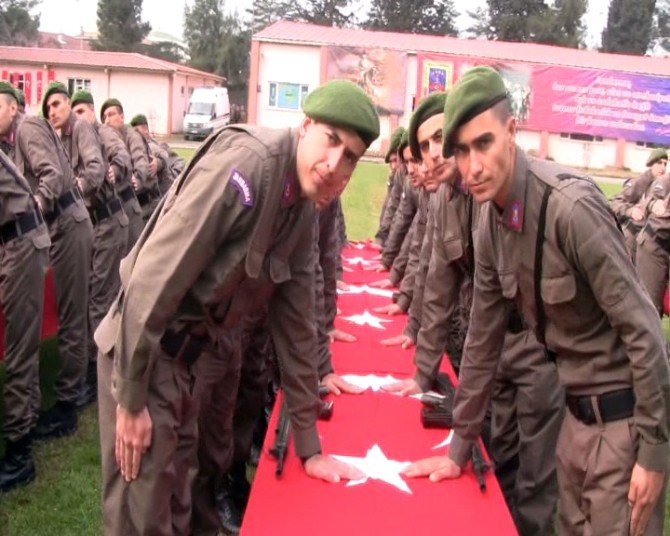 361’inci Kısa Dönem Yükümlülerin “Ant İçme Töreni”