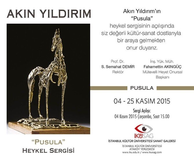 ‘’Pusula’’ Heykel Sergisi İkü’de