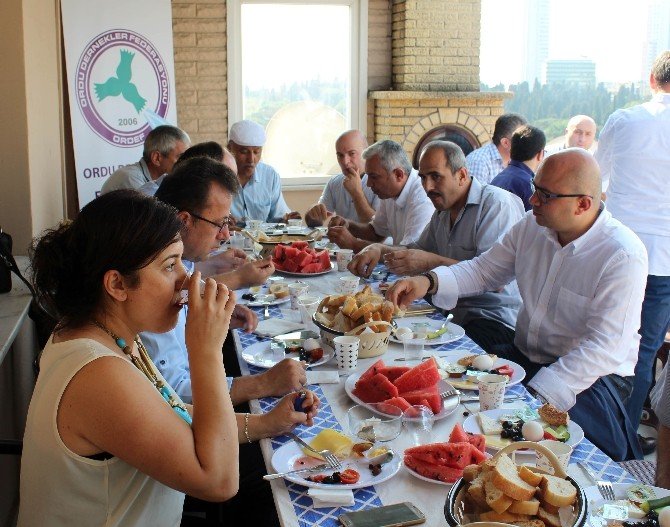 İstanbul’daki Ordulular, Kahvaltıda Buluştu