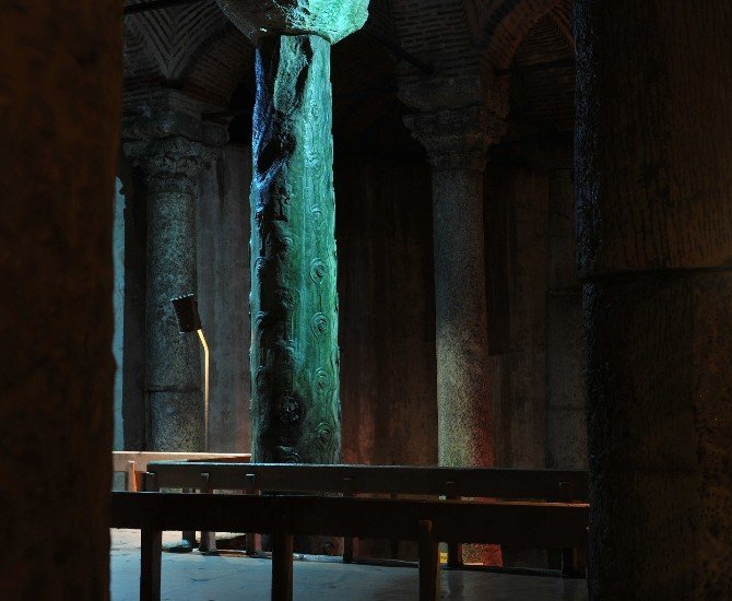 Yerebatan Sarnıcı’na Yabancı Turistlerden Yoğun İlgi