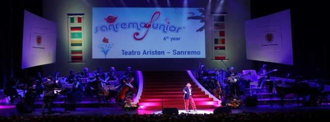 Türk Çocukları “San Remo Çocuk Şarkı Yarışması” Nda