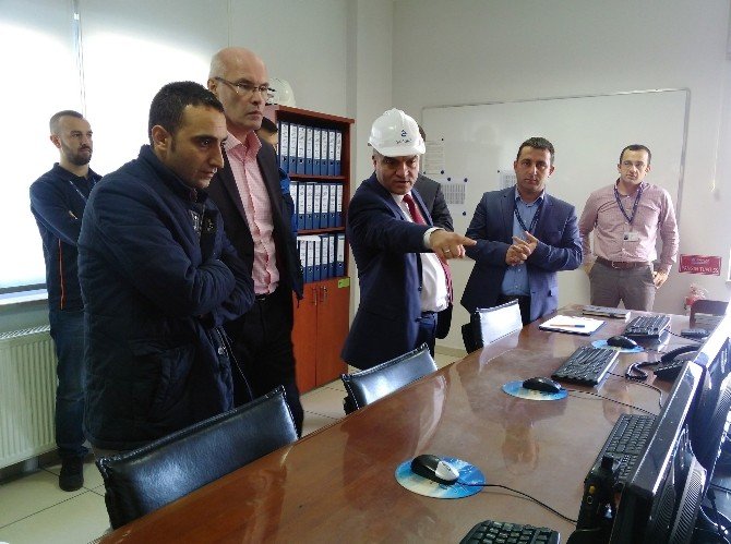 İzgaz Yetkilileri Samgaz’ı Ziyaret Etti