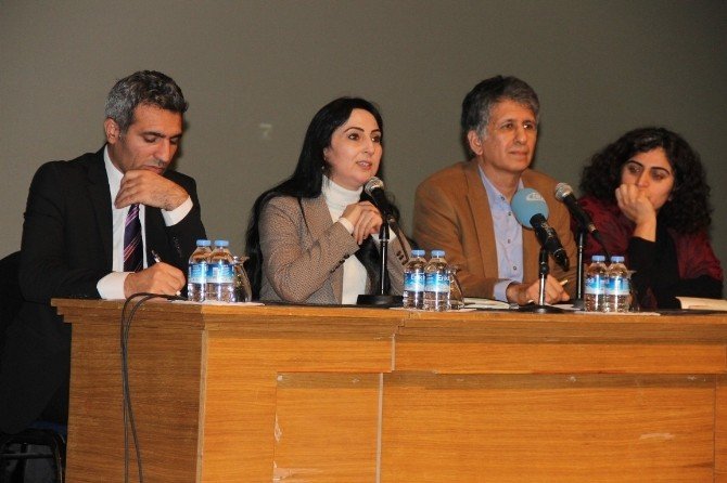 Hdp Eşgenel Başkanı Yüksekdağ İzmir’de Konuştu
