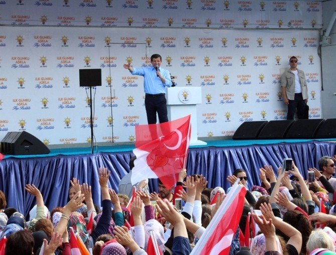 Başbakan Davutoğlu Ödemiş’te Konuştu (2)