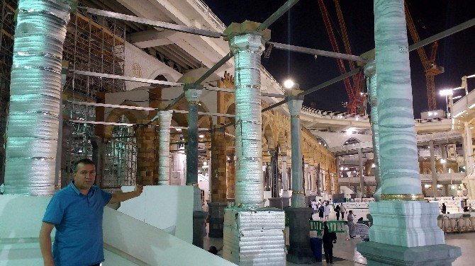 Kabe’deki Osmanlı Revaklarının Yüzde 70’i Yeniden Eski Yerlerine Monte Edildi