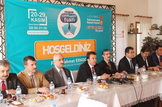 Kahramanmaraş Kitap Ve Kültür Fuarı 20 Kasım’da Açılıyor