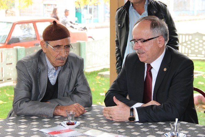 Kalaycı, İlçelerde Seçim Çalışmalarına Devam Ediyor